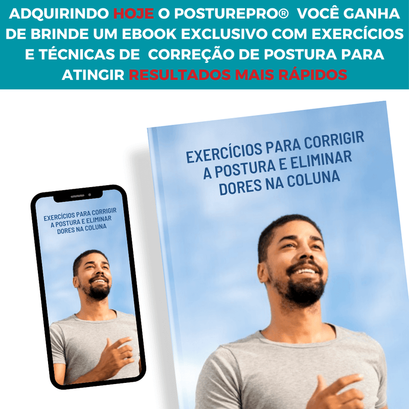 PosturePro® - Corretor Postural Ultra Confort