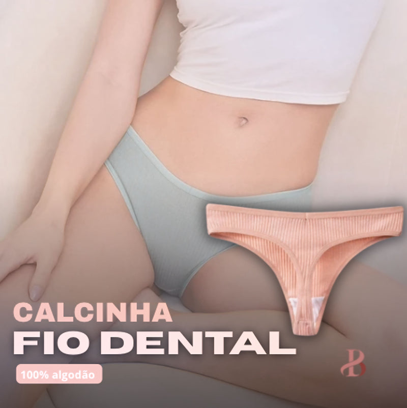 Compre 5 Leve 10 - Calcinhas Fio Dental Bigeerconfort