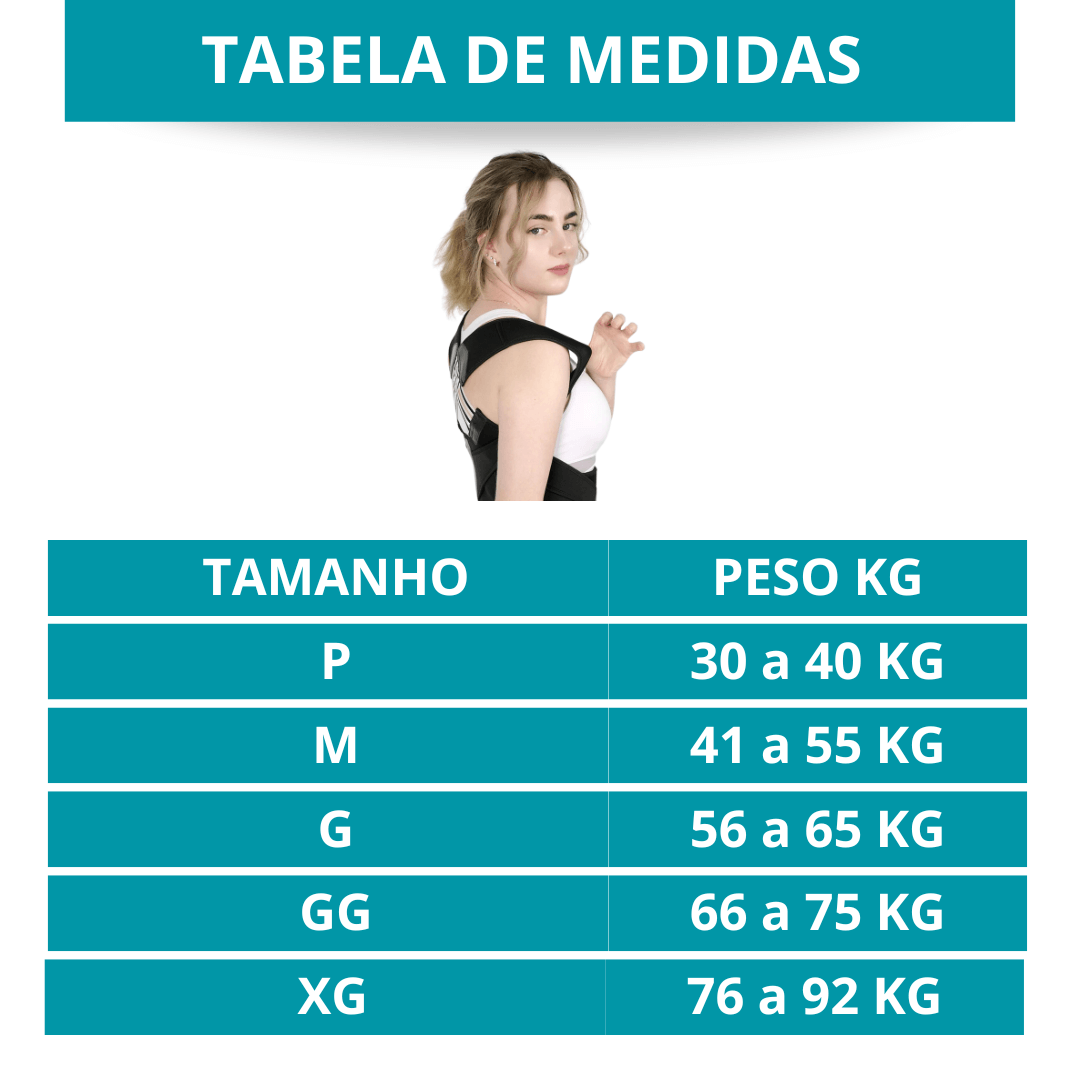 PosturePro® - Corretor Postural Ultra Confort